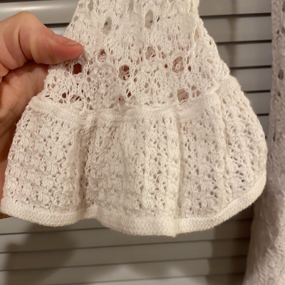 Lilly Pulitzer White Crochet Mini Summer Dress - Picture 3 of 9
